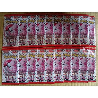 ポケモンカード　151　未開封20パック 20パック