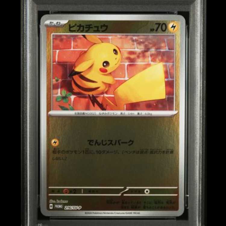 【PSA10】 ピカチュウ (プロモ) {216/SV-P} [SV] 1枚