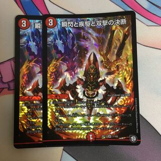 瞬閃と疾駆と双撃の決断