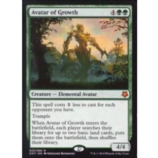 [EX+]Avatar of Growth《英語》【Magic Game Night】 1枚