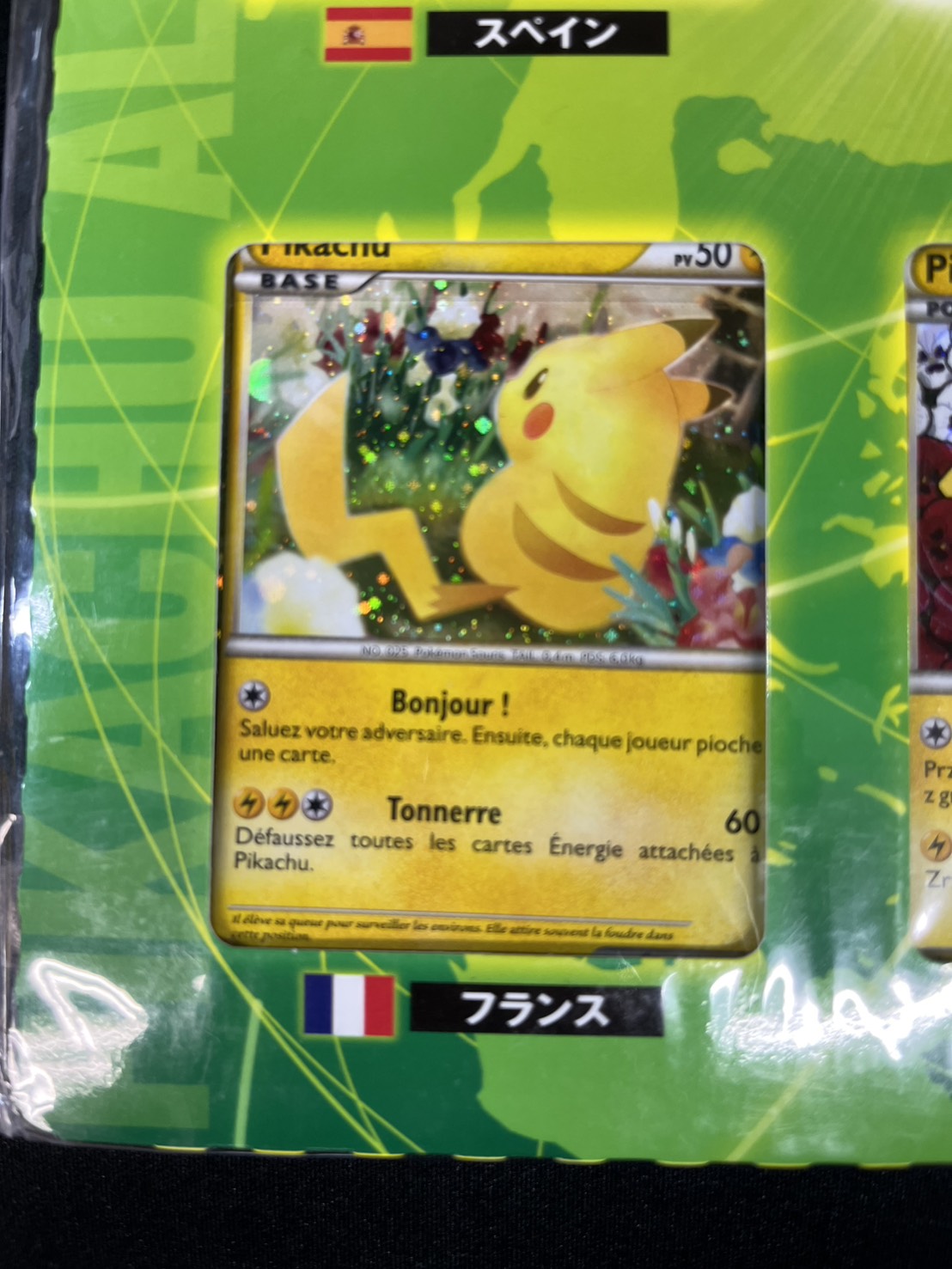 〔状態A-〕ポケモンカードゲーム ピカチュウ ワールド(PW)セブンイレブン・ポケモンセンターオリジナルバージョン【未開封パック】{-} 1枚