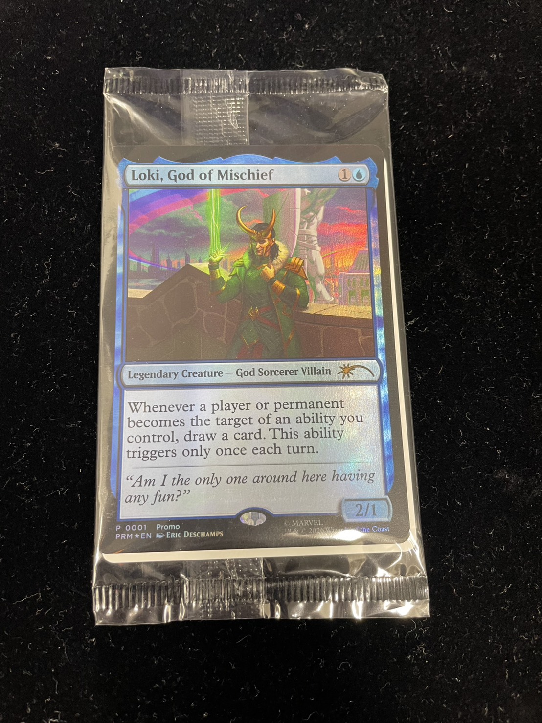 (FOIL)悪戯の神、ロキ/Loki, God of Mischief《英語》【PRM】 1枚