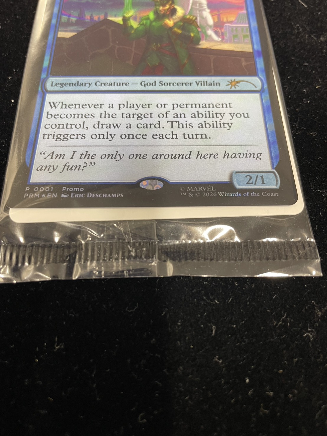 (FOIL)悪戯の神、ロキ/Loki, God of Mischief《英語》【PRM】 1枚