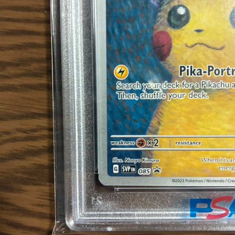 【PSA10】ピカチュウ ゴッホ プロモ 開封済 PROMO 085/SVP 1枚 1枚