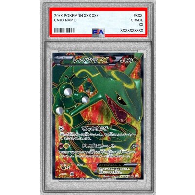〔※状態難/PSA10鑑定済〕レックウザEX【SR】{053/050} 1枚