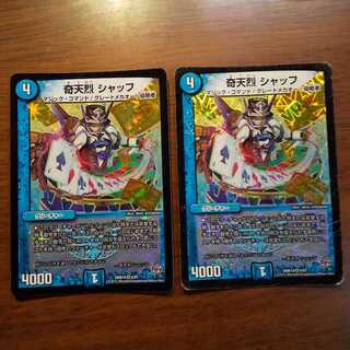 奇天烈 シャッフ 2枚