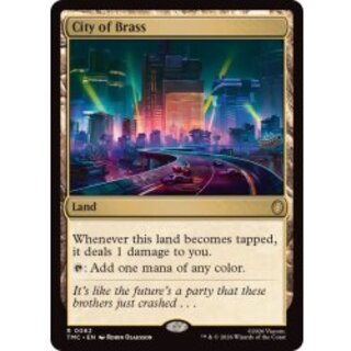 [EX](サージFOIL)真鍮の都/City of Brass《英語》【TMC】 1枚