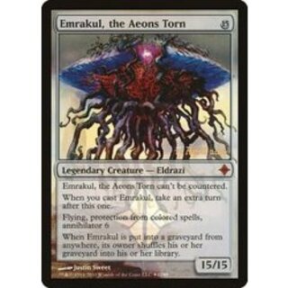 [EX+]引き裂かれし永劫、エムラクール/Emrakul, the Aeons Torn《英語》【Prerelease Cards(ROE)】 1枚