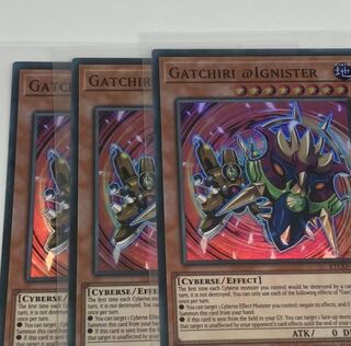 ガッチリ＠イグニスター　英語版　EU版　3枚