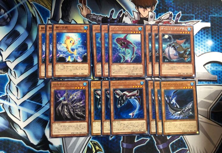 シャークデッキ ガチ構築  サイレントアングラー 付き