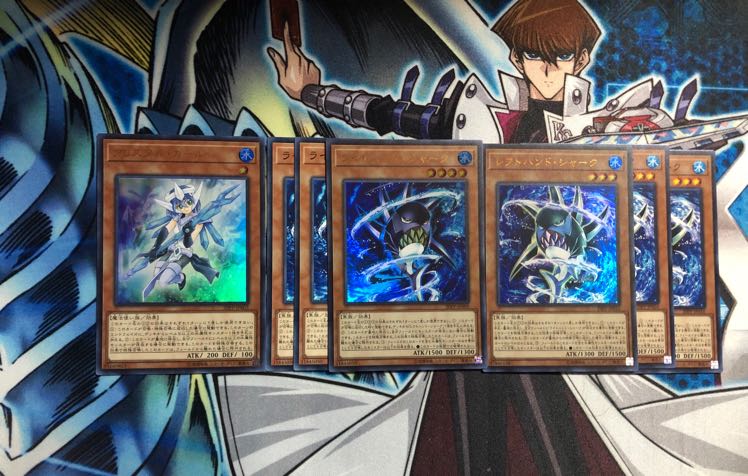 シャークデッキ ガチ構築  サイレントアングラー 付き