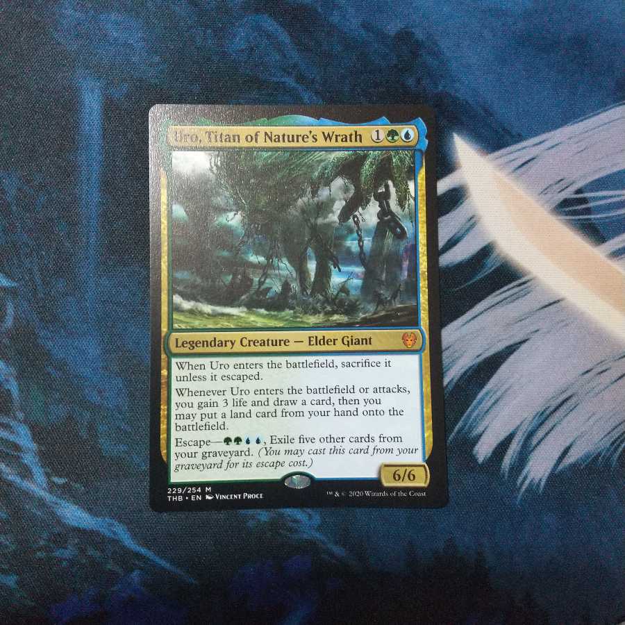 自然の怒りのタイタン、ウーロ　英