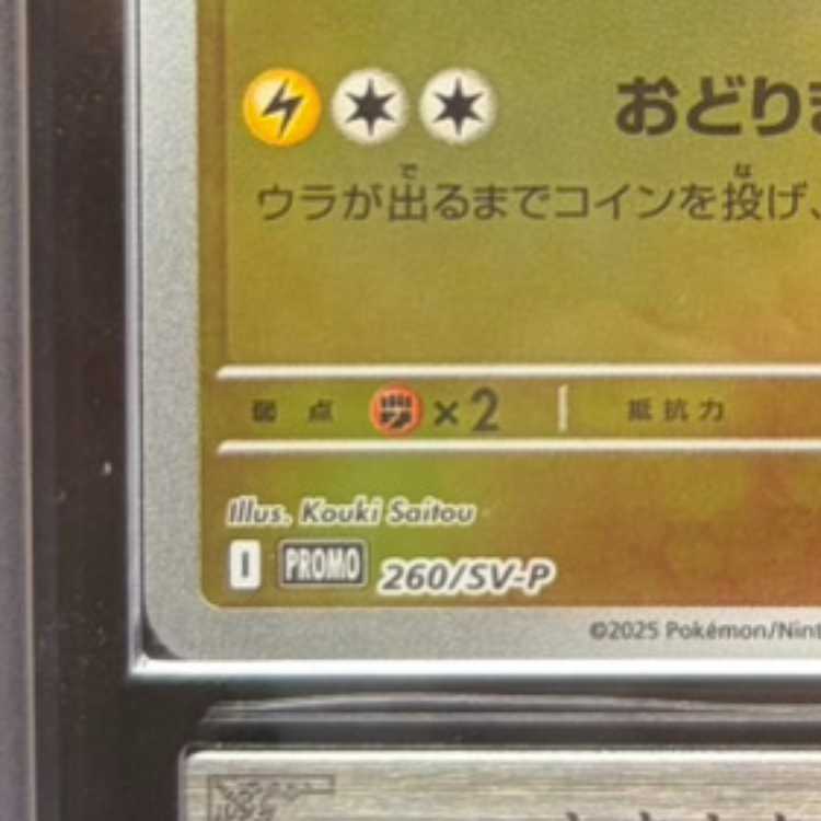 【ARS10】 トウホクのピカチュウ (プロモ) {260/SV-P} [SV] 1枚