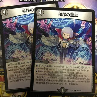 秩序の意志 2枚