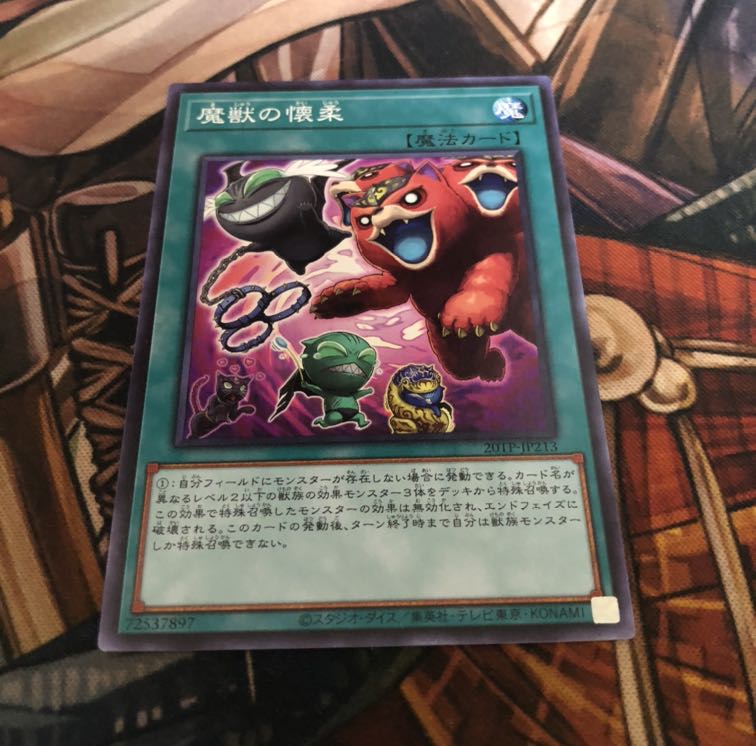 魔獣の懐柔　3枚