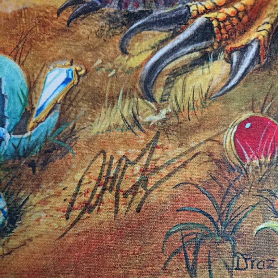 【専用】《Momma Dragon》サイン入りプレイマット 1枚