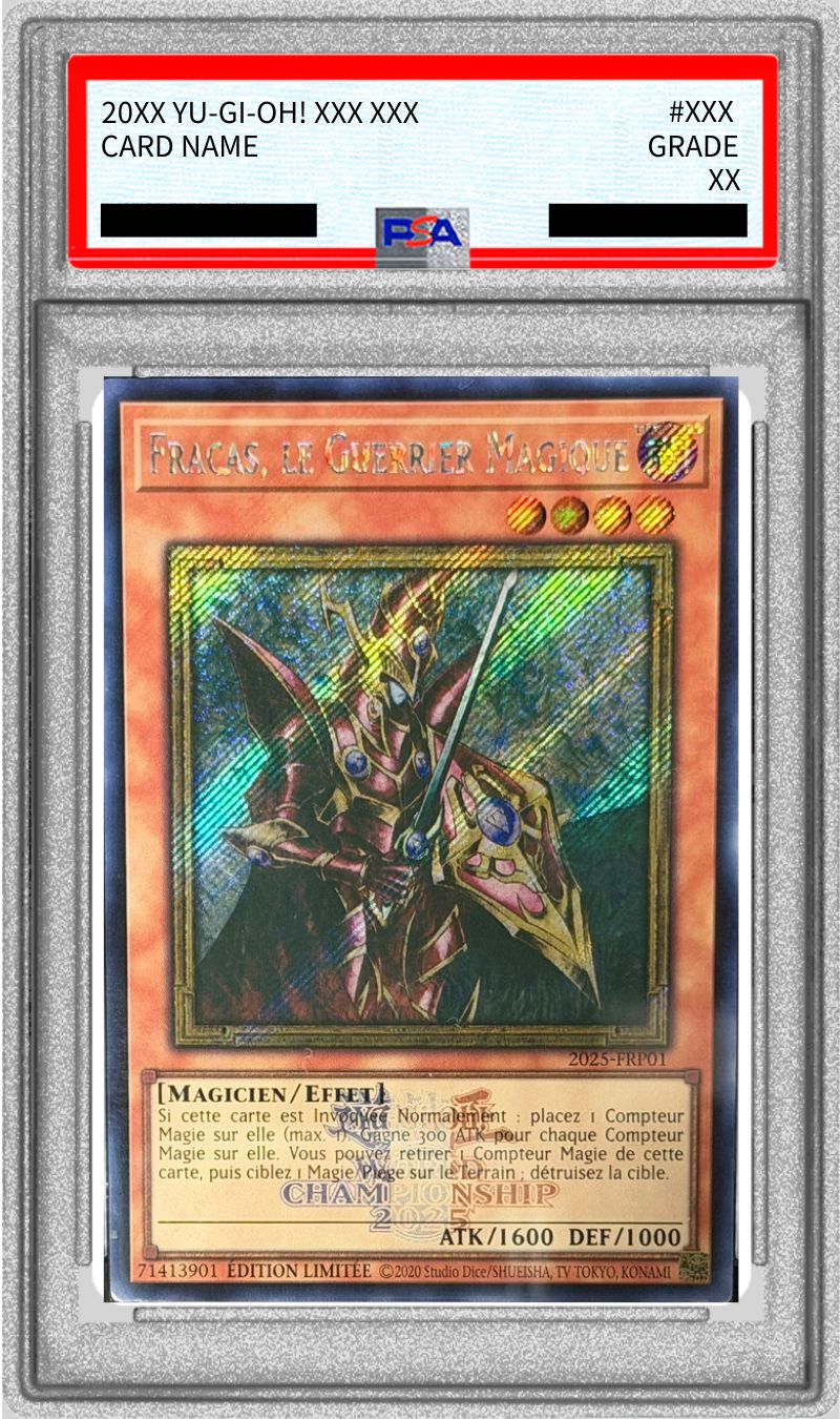 聖なるバリア　ミラーフォース　psa10 初期 PSA10鑑定済〕世界大会2025記念プロモセット(魔導戦士ブレイカー