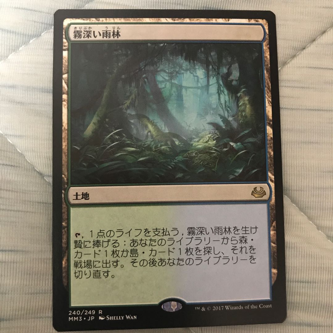 霧深い雨林　日本語　MM3