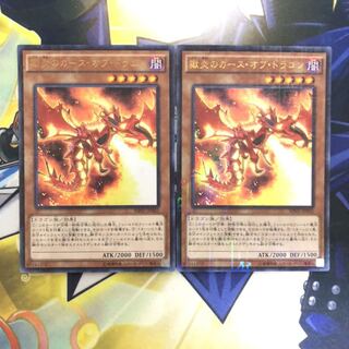 獄炎のカース・オブ・ドラゴン M-UR 2枚