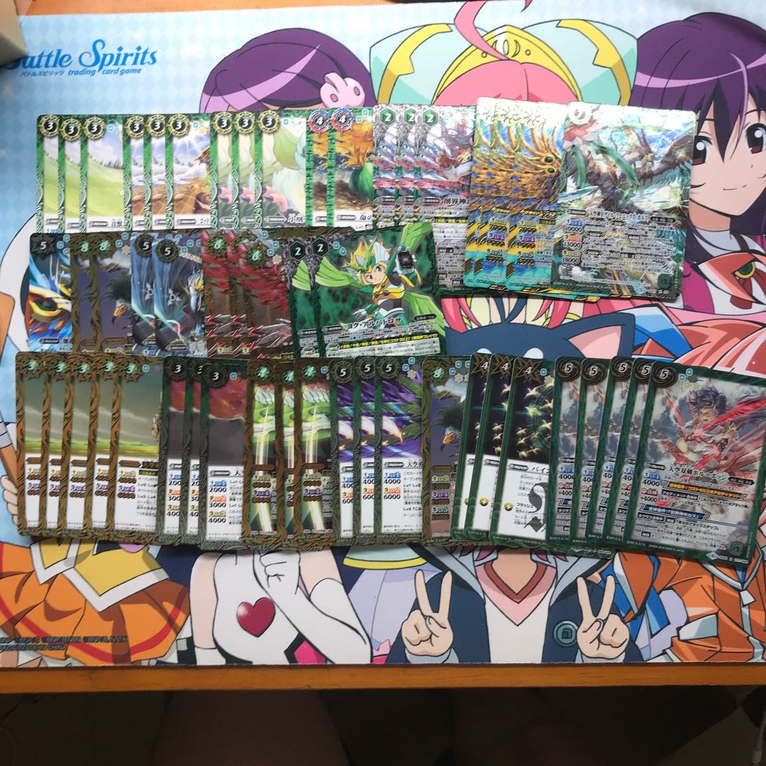 バトスピ　爪鳥デッキ 1枚