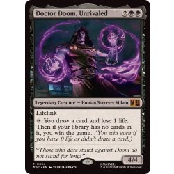 比類なき者、ドクター・ドゥーム/Doctor Doom, Unrivaled《英語》【MSC】 1枚