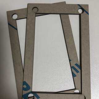 【 楡の木様専用8/10発送 】アクリルフレーム黒（フルプロテクト用） 1枚