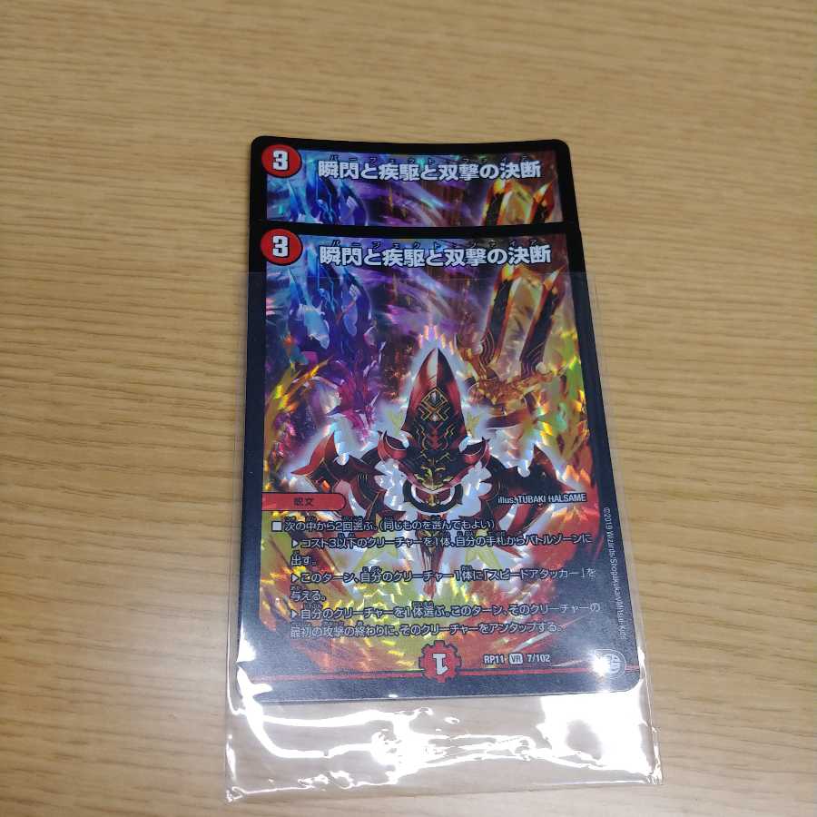 瞬閃と疾駆と双撃の決断 VR