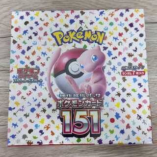 ポケモンカードゲーム スカーレット＆バイオレット 強化拡張パック ポケモンカード151 BOX シュリンク付き 1BOX