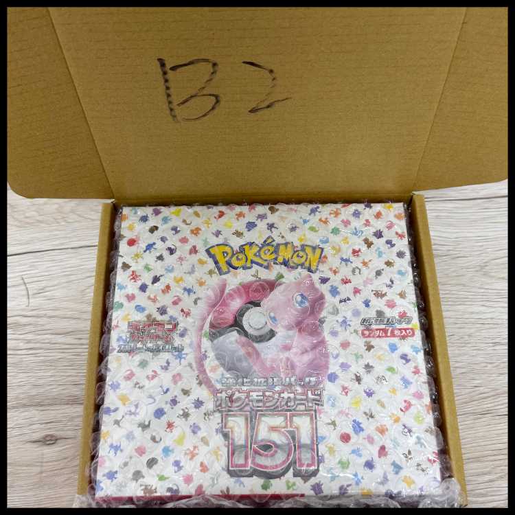 ポケモンカードゲーム スカーレット&バイオレット 強化拡張パック ポケモンカード151 BOX シュリンク付き 1BOX