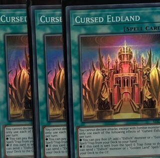 呪われしエルドランド　英語版　EU版　3枚