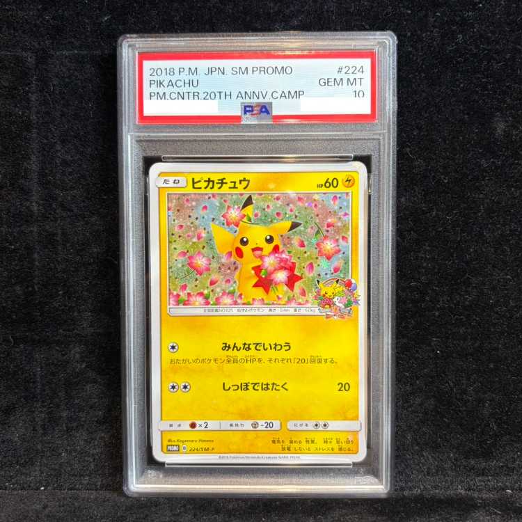 [PSA10] Pikachu PROMO 224/SM-P 1枚