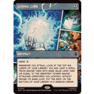(FOIL)(フルアート)(0312)コズミック・キューブ/Cosmic Cube《英語》【MSH】 1枚