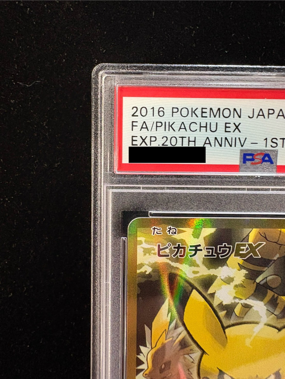〔※状態難/PSA10鑑定済〕ピカチュウEX【SR】{094/087} 1枚