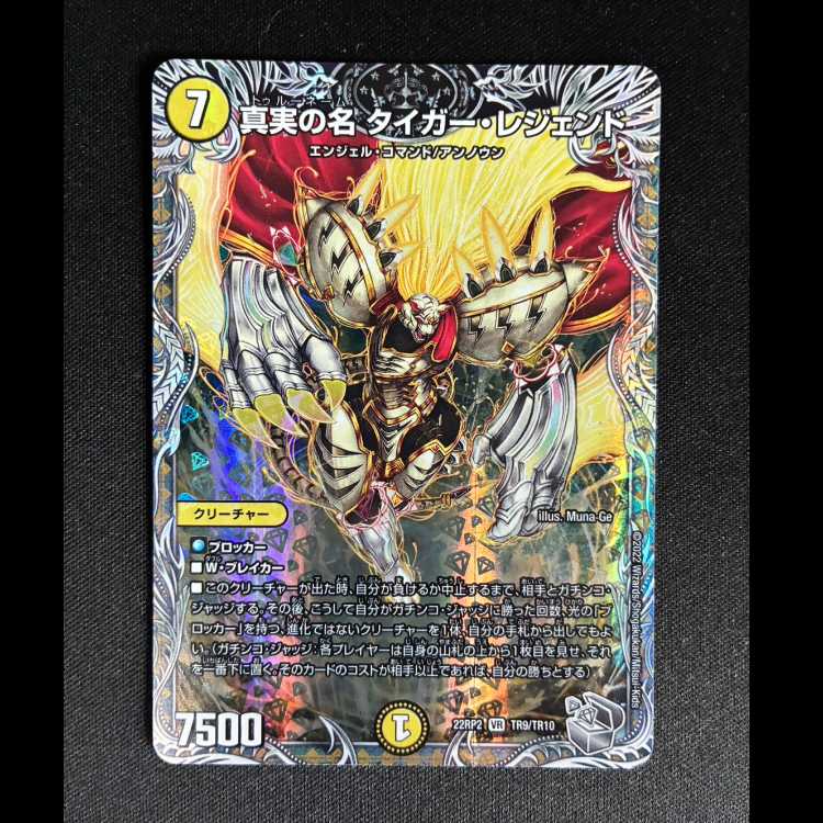 #8 The True Name: Tiger Legend (Silver Treasure) VR TR9/TR10  1枚