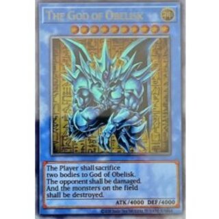 [Condition A-] Obelisk the Tormentor (Stainless Steel) [-] {-} 《Monster》 1枚