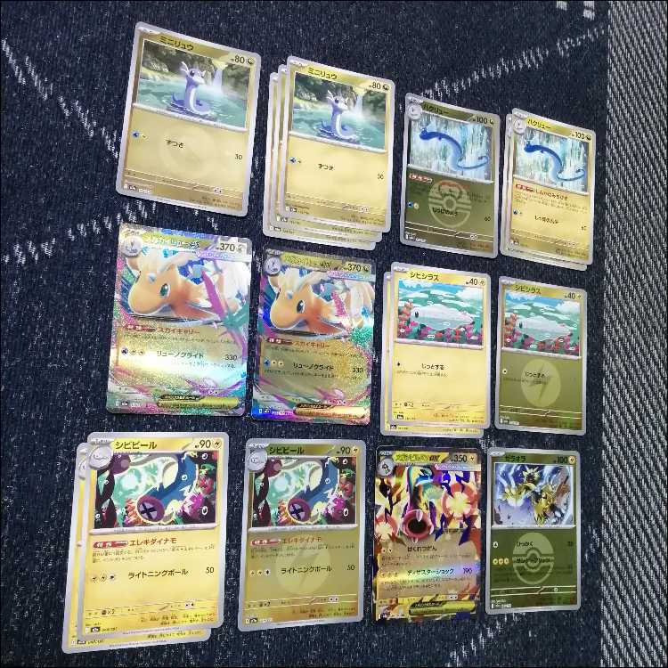 ポケモンカード　デッキ　メガカイリューex　メガシビルドン　[05168] 1枚