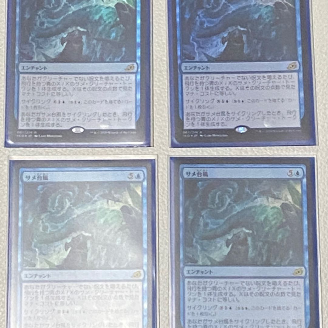 サメ台風 ホイル