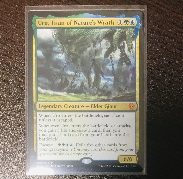 mtg 自然の怒りのタイタン、クロクサ THB 英