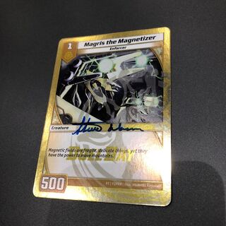 サイン入りマグリス プロモ kaijudo