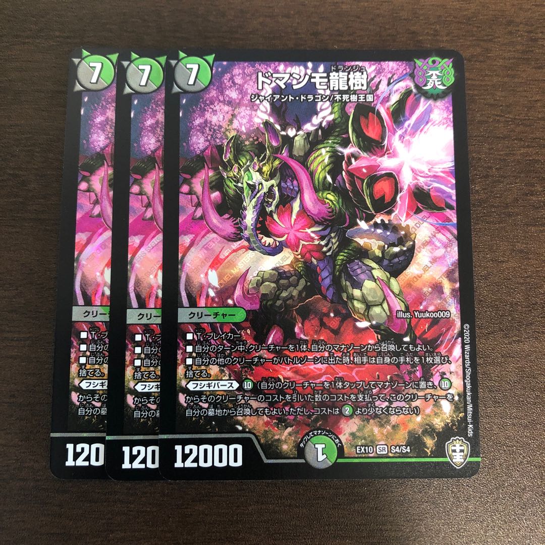 ドマンモ龍樹 3枚