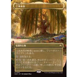 [EX+](フルアート)(0337)三本木市/Three Tree City《日本語》【BLB】 1枚