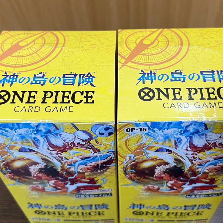 神の島の冒険 未開封BOX ワンピースカードゲーム 2BOX