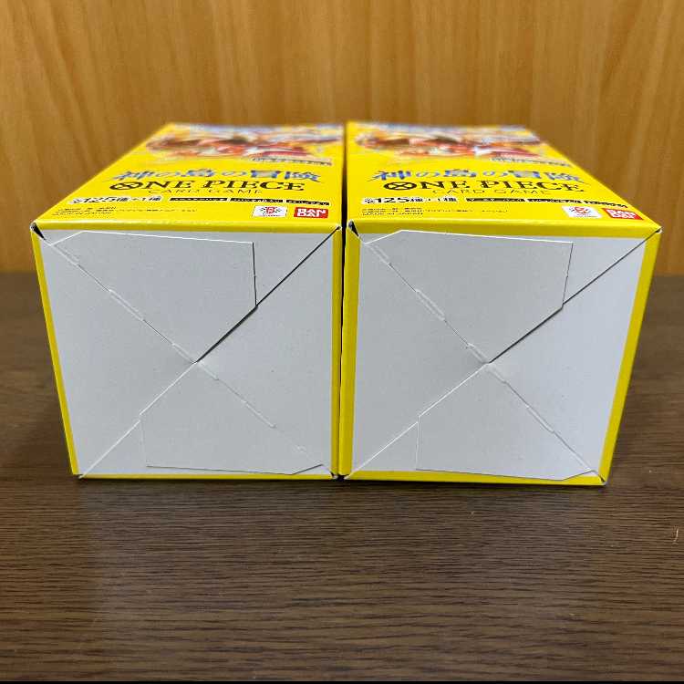 神の島の冒険 未開封BOX ワンピースカードゲーム 2BOX