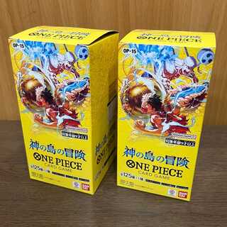 神の島の冒険 未開封BOX ワンピースカードゲーム 2BOX