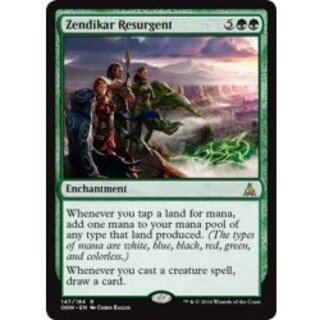 [EX+]ゼンディカーの復興者/Zendikar Resurgent《英語》【OGW】 1