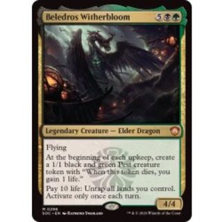 [EX+]ベレドロス・ウィザーブルーム/Beledros Witherbloom《英語》【SOC】 1