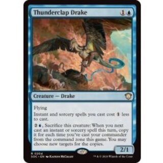 [EX+]雷音のドレイク/Thunderclap Drake《英語》【SOC】 1