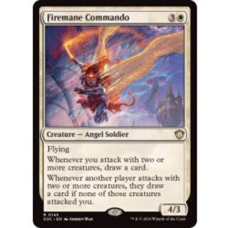 [EX+]炎まといの猛士/Firemane Commando《英語》【SOC】 1