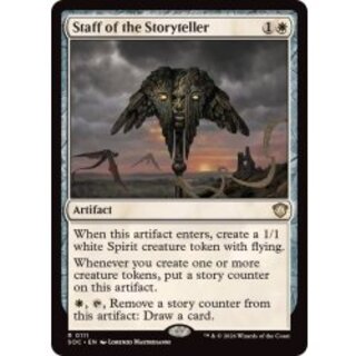 [EX+]語り部の杖/Staff of the Storyteller《英語》【SOC】 1