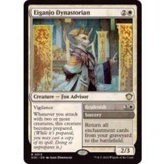 [EX+]永岩城の皇国史家/Eiganjo Dynastorian《英語》【SOC】 1